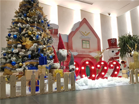 Ảnh Ý Tưởng Trang Trí Noel Văn Phòng – Chú Cuội Events